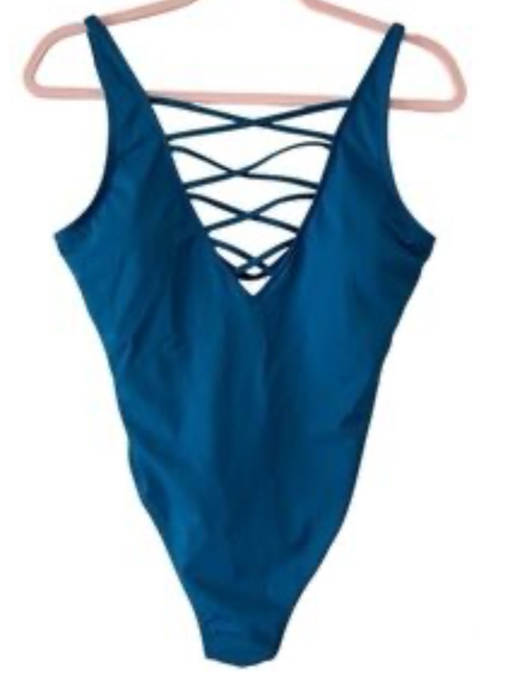 Victorias Secret Pink Strappy One Piece Bathing Suit